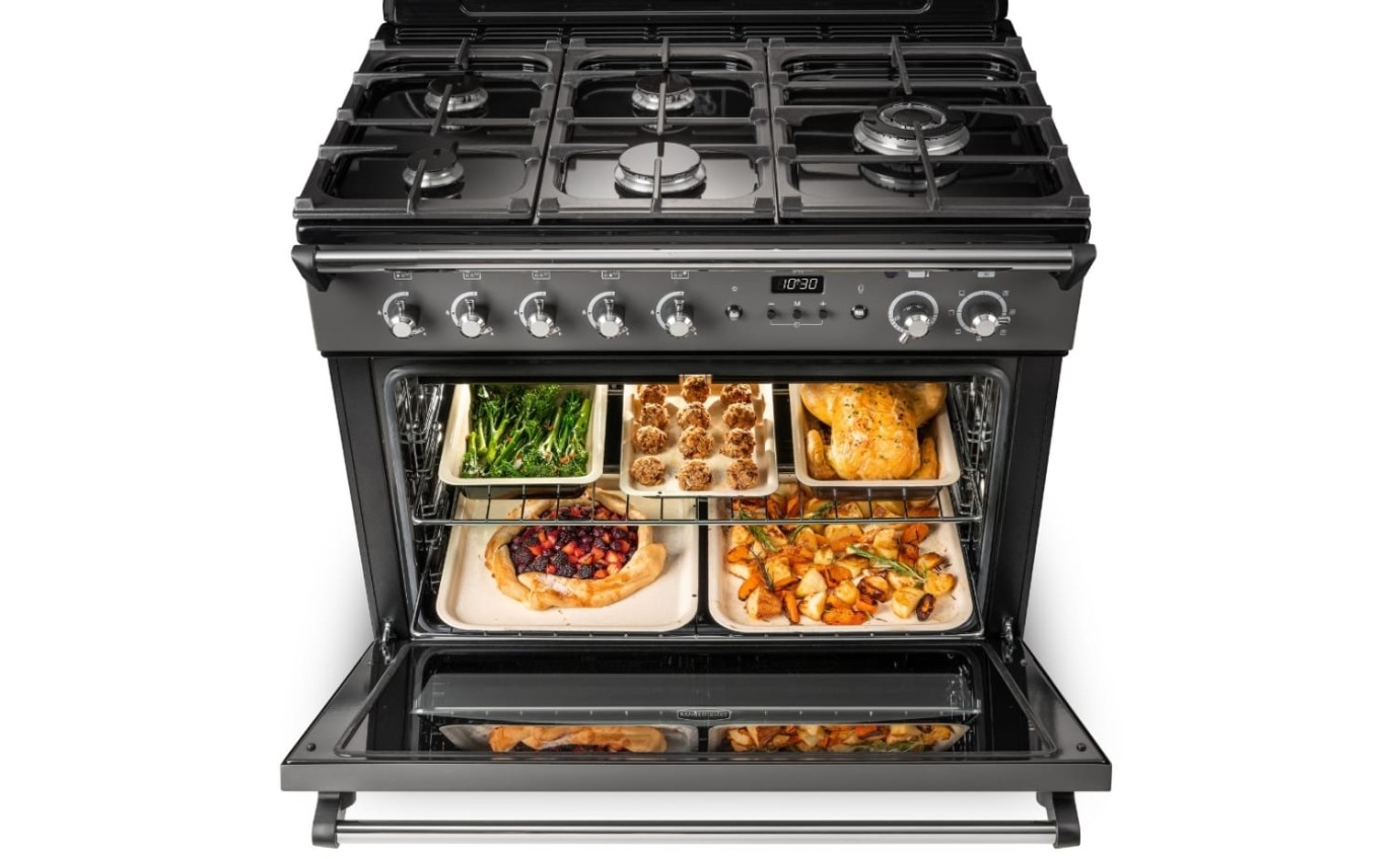 Falcon 90cm Dual Fuel Range Cooker CLA90FXDFSLBR