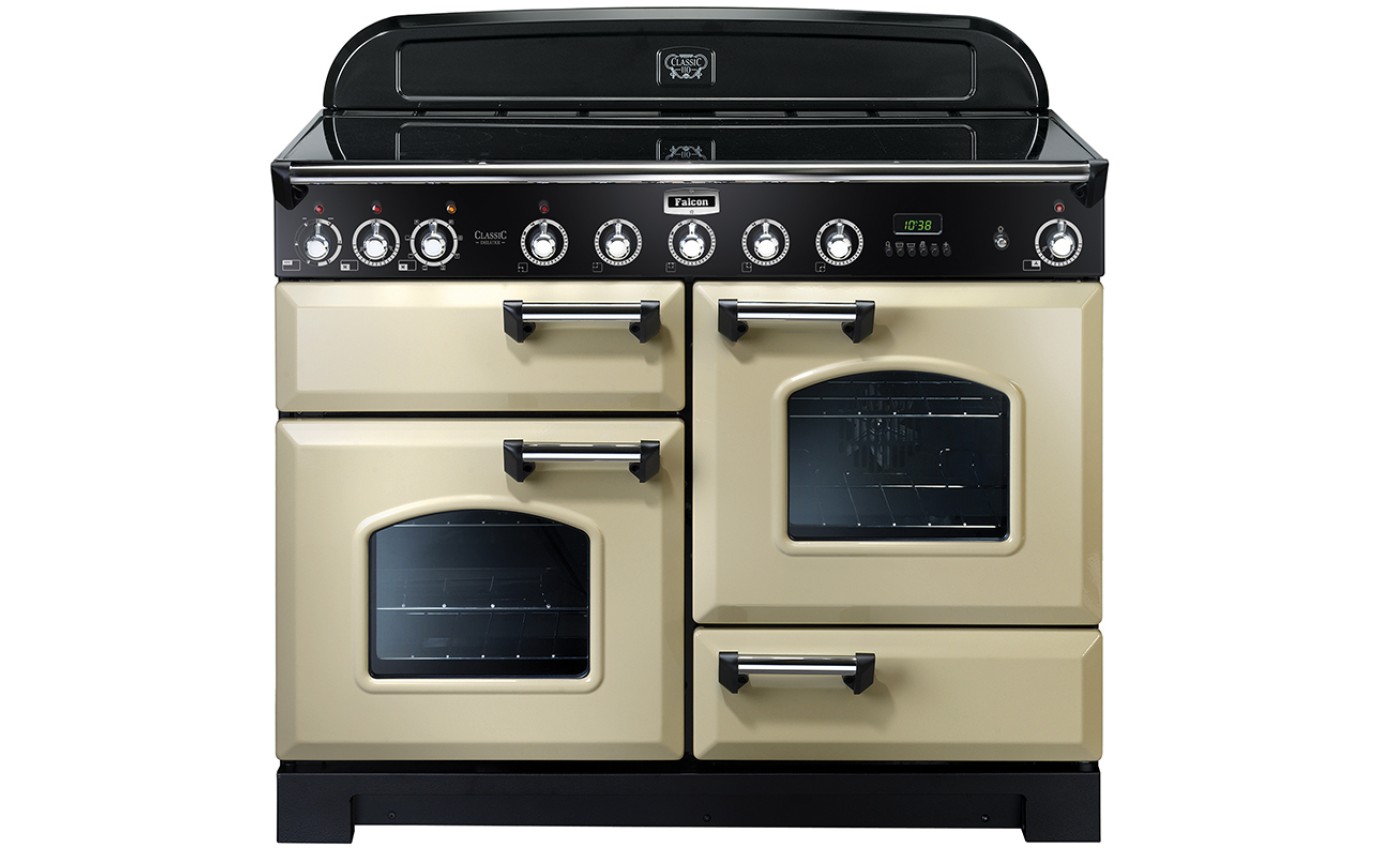 Falcon Classic 110cm Induction Range Cooker Cream / Chrome CDL110EICRCH
