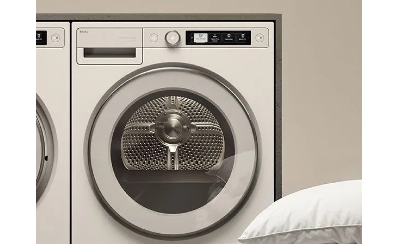 Asko 9kg Heat Pump Tumble Dryer (White) T509HPW