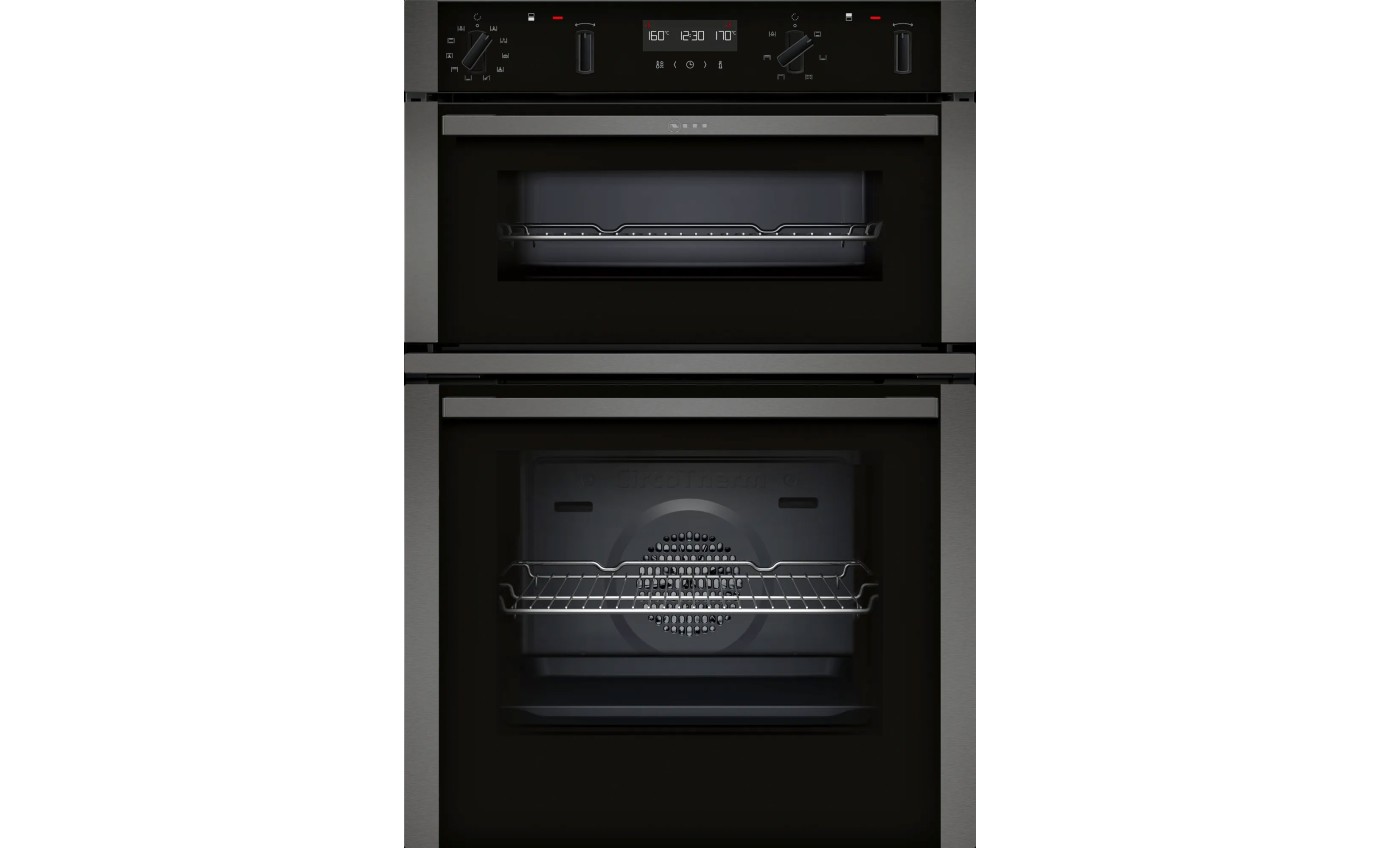 Neff Built-In Pyrolytic Double Oven (Graphite Grey) U2ACH7CG0A