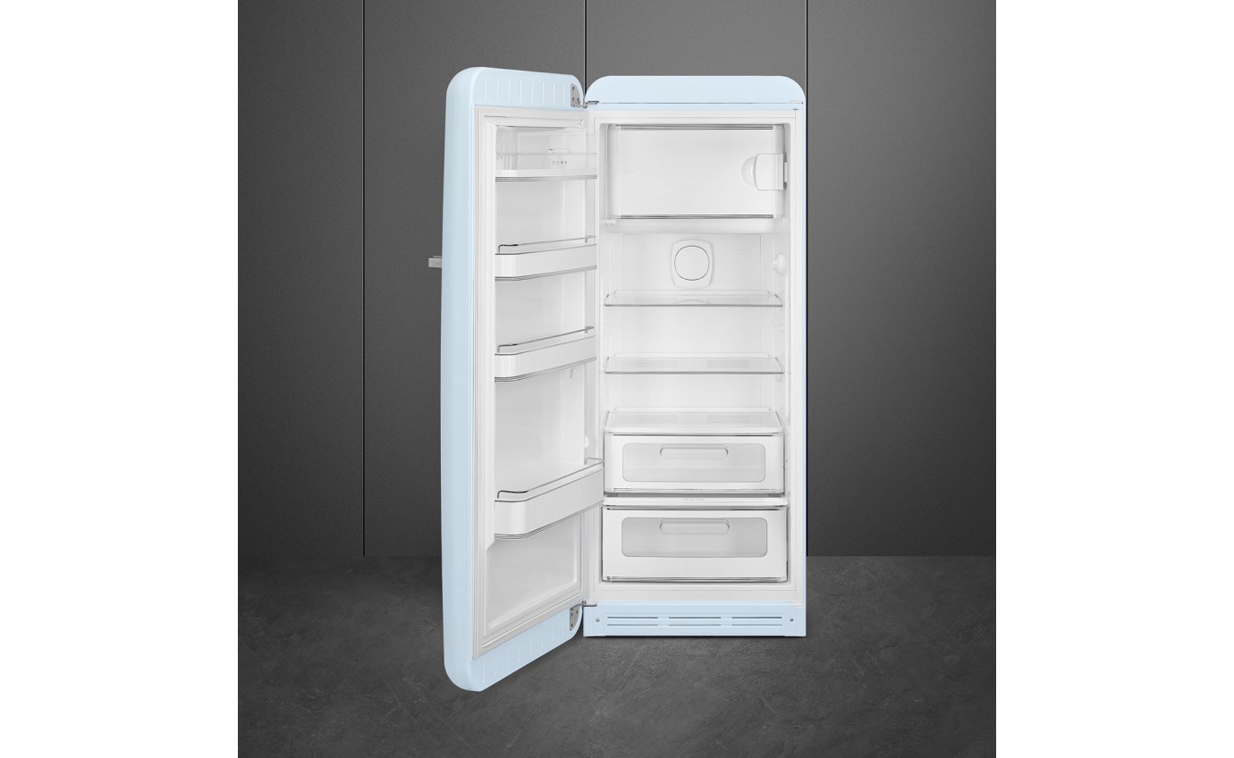 Smeg 270L 50s Style Retro Single Door Fridge (Pastel Blue) FAB28LPB5AU