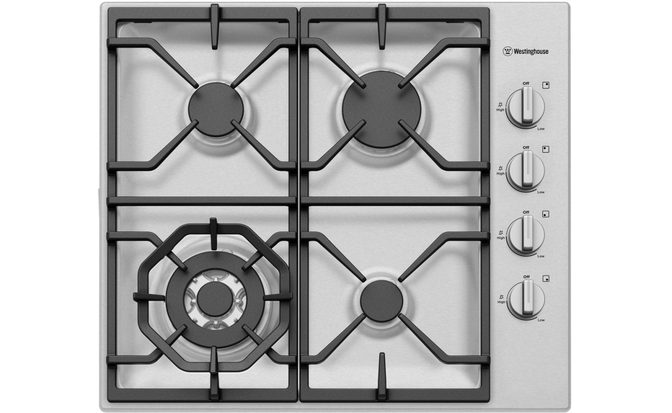 Westinghouse 60cm Gas Cooktop WHG645SB