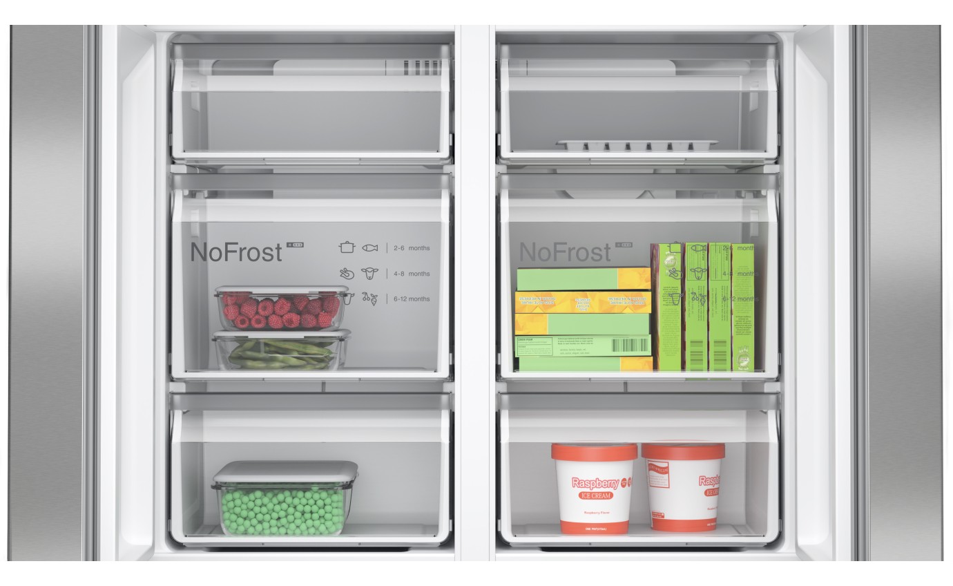Bosch 605L Series 6 French Door Fridge (Stainless Steel) KFN96APEAA