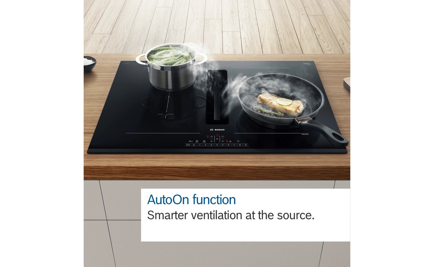 Bosch 70cm Series 6 Induction Downdraft Cooktop PVQ711H26E
