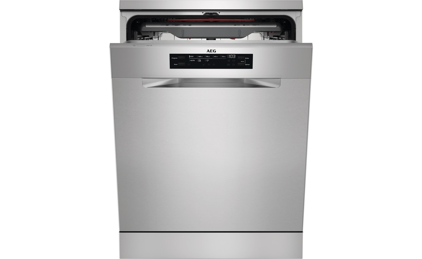 AEG 60cm Freestanding Dishwasher Stainless Steel FFB53600PM Hart Co