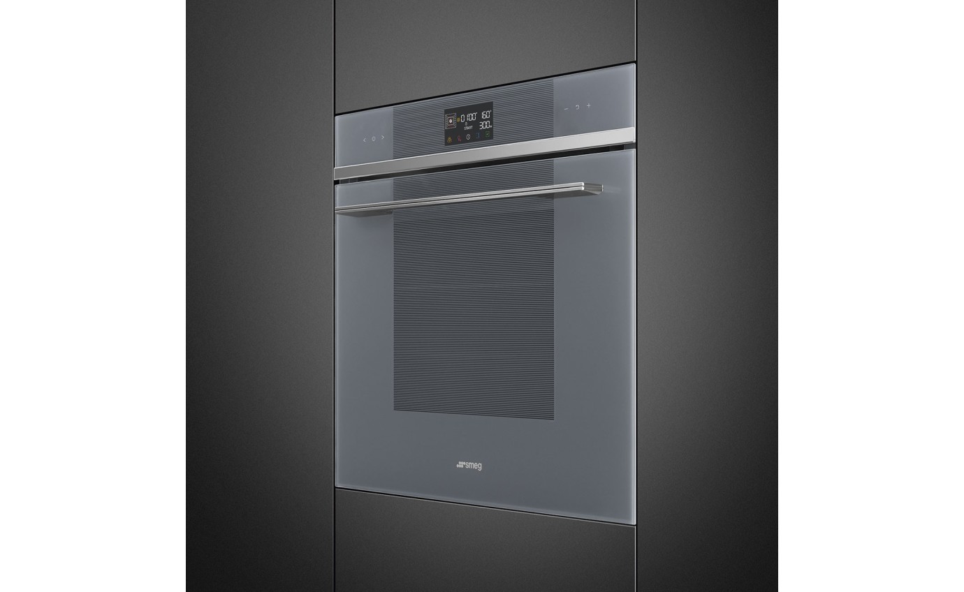 Smeg 60cm Linea Pyrolytic Combi Steam Oven SOPA6102S2PS