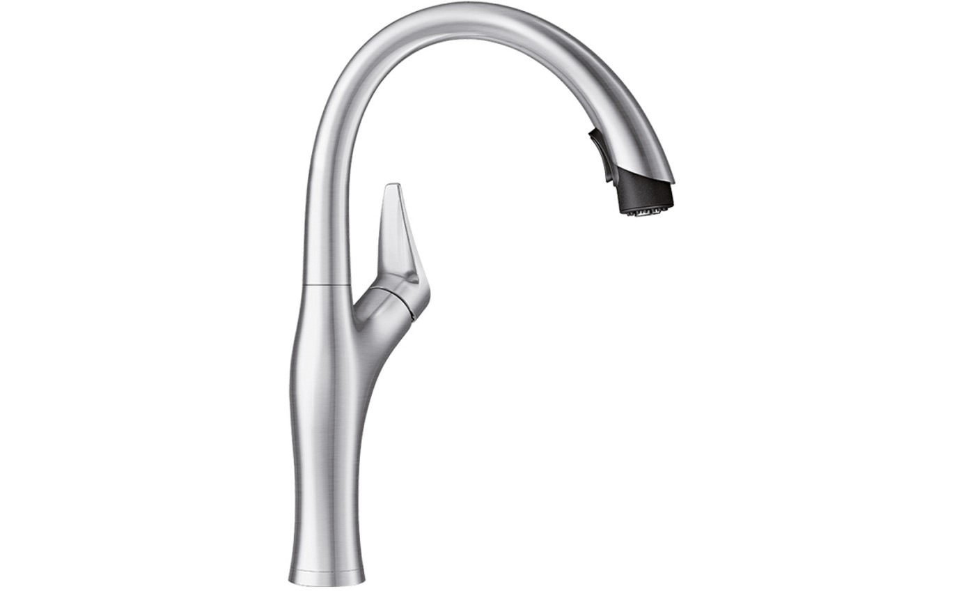 Blanco ARTONA-S Vario High Arch Pull Down Tap (Anthracite) ARTONASA