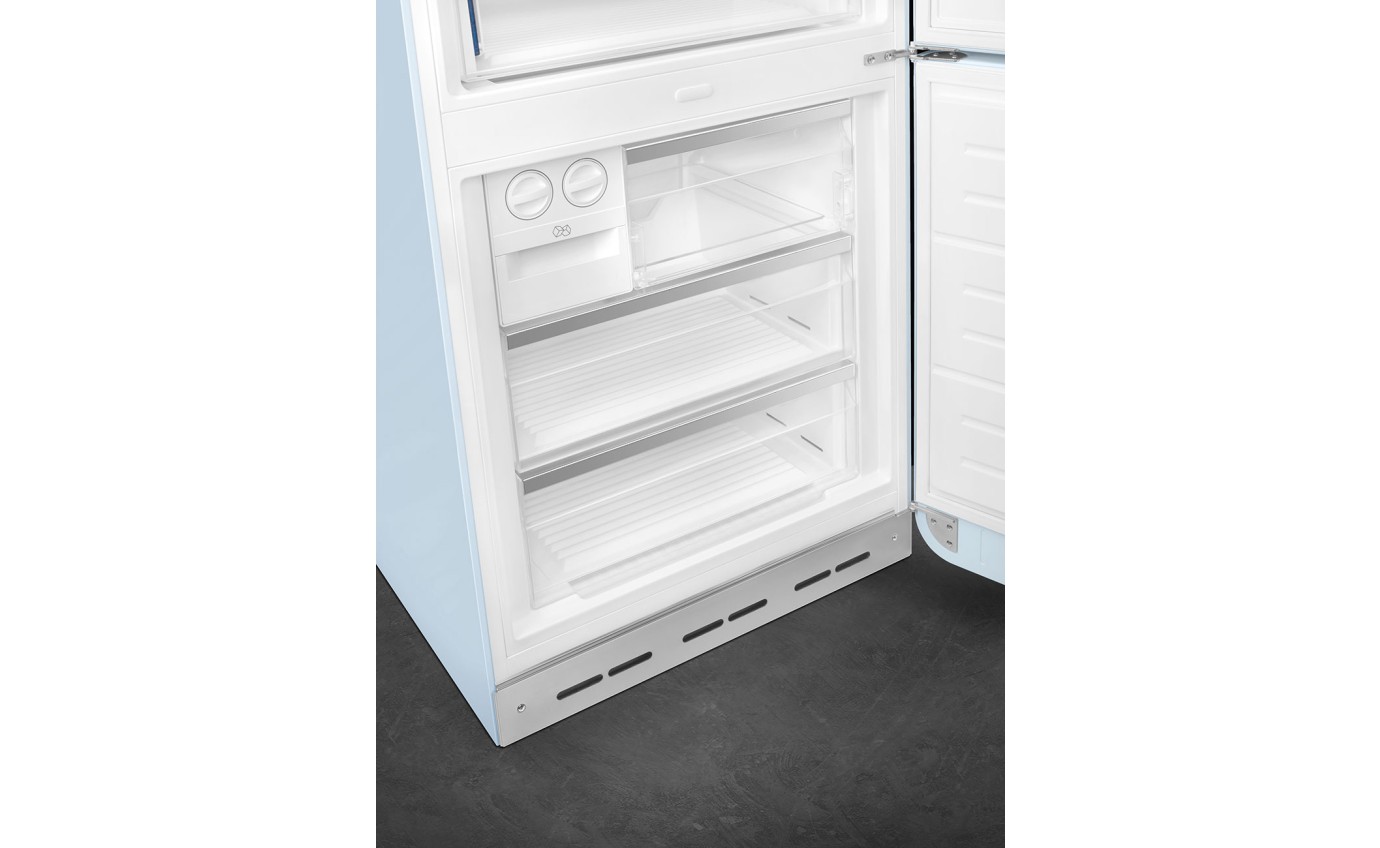 Smeg 481L 50s Style Retro Bottom Mount Fridge (Pastel Blue) FAB38RPB5AU