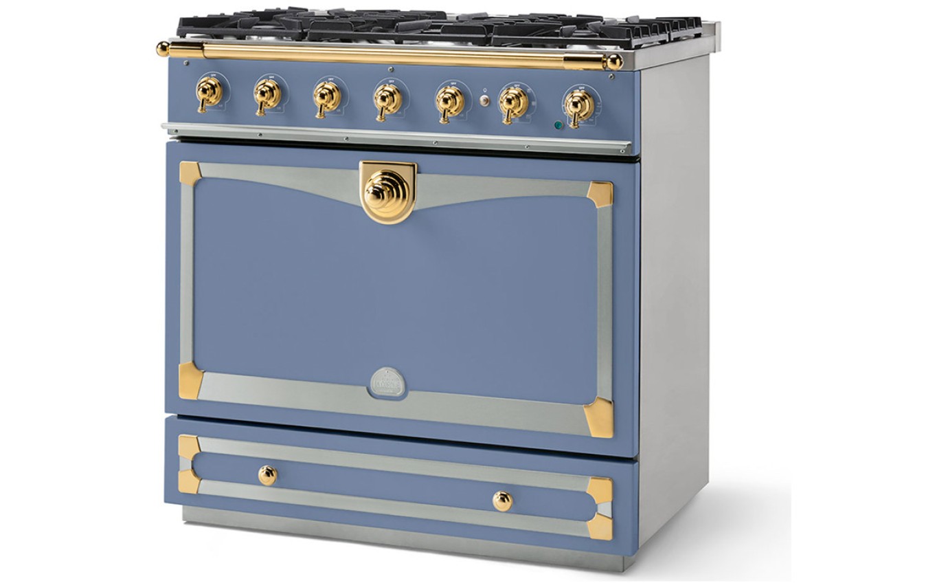 La Cornue 90cm Albertine Dual Fuel Range Cooker ALB90DFPBBN