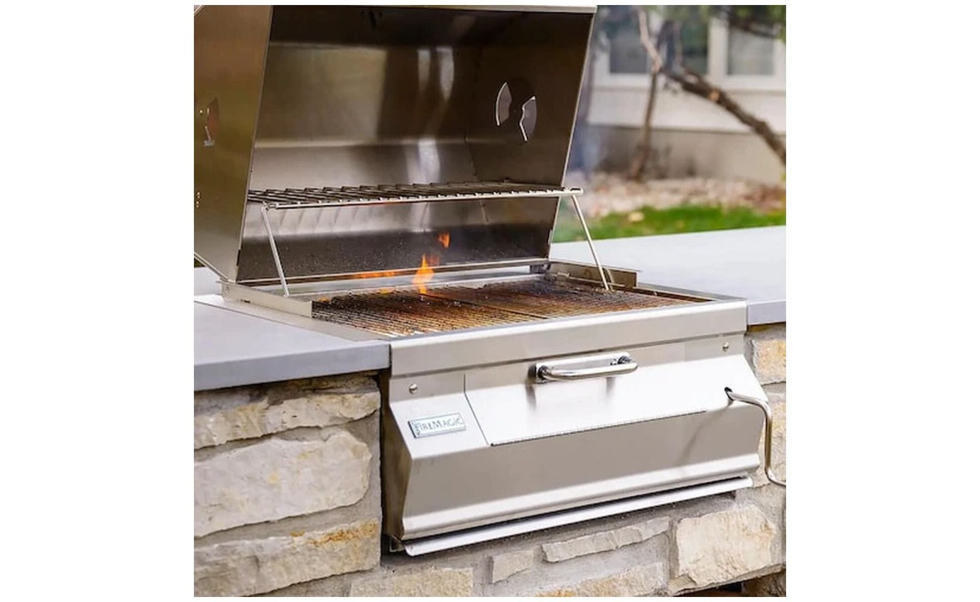 Fire Magic Charcoal Built-In Grill 14SC01CAAU