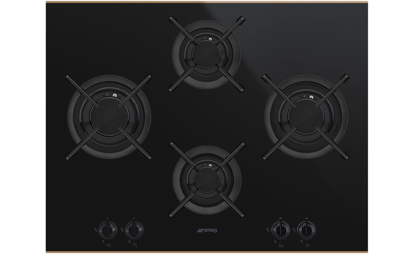 Smeg 65cm Dolce Stil Novo Gas Cooktop PV664LCNRAU