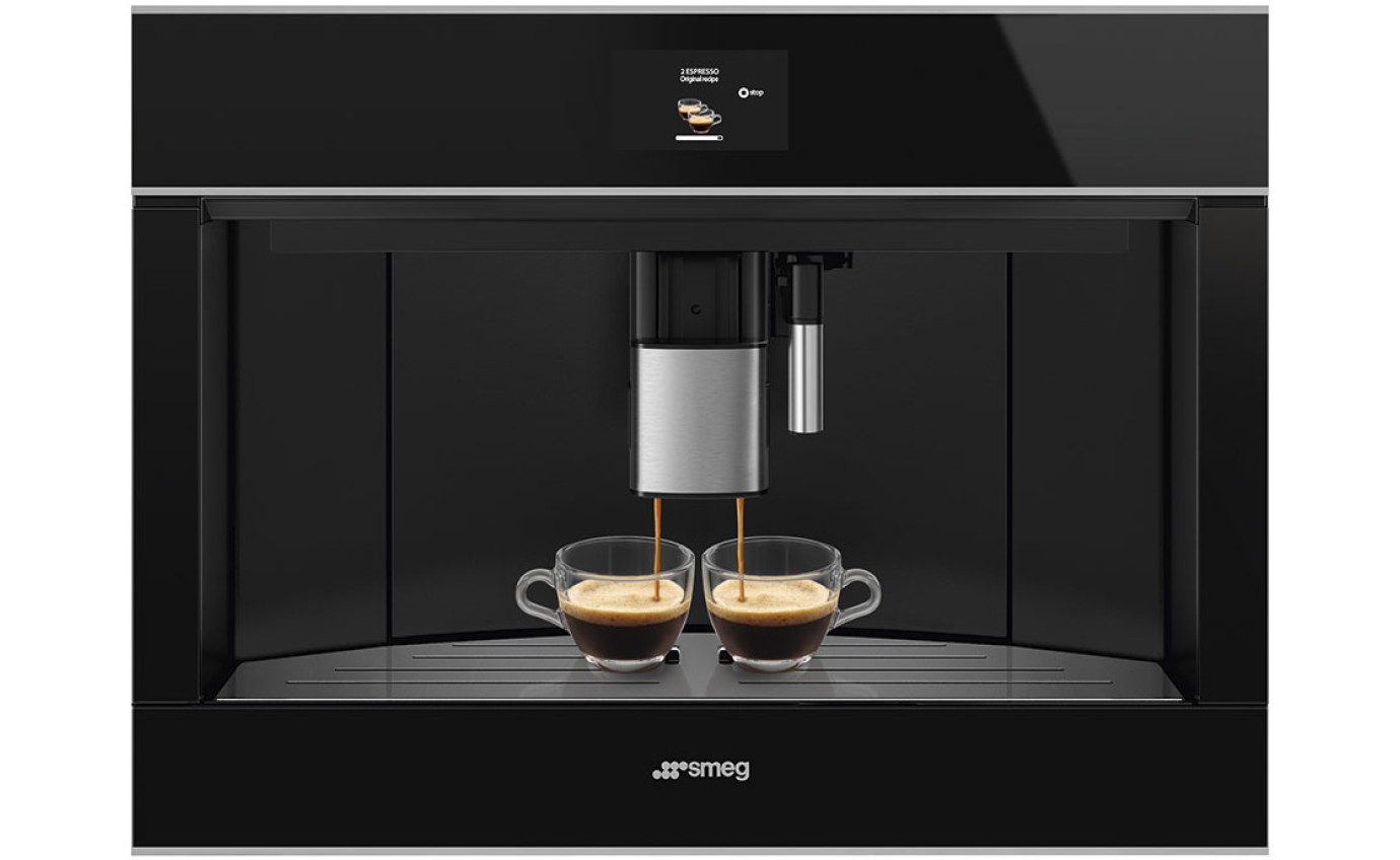 Smeg 45cm Dolce Stil Novo Built-in Coffee Machine CMS4604NX