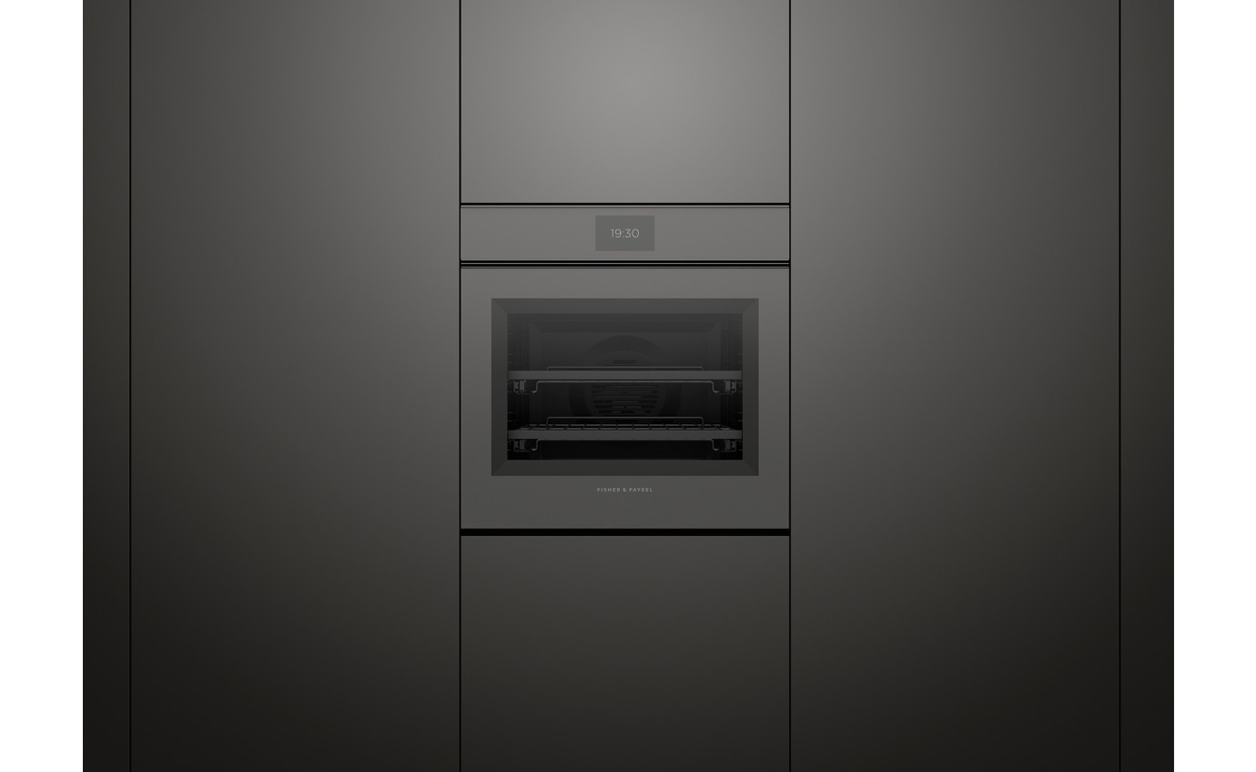Fisher & Paykel 60cm Series 11 Minimal Handleless Combi-Steam Oven - Grey Glass OS60SMTNG1