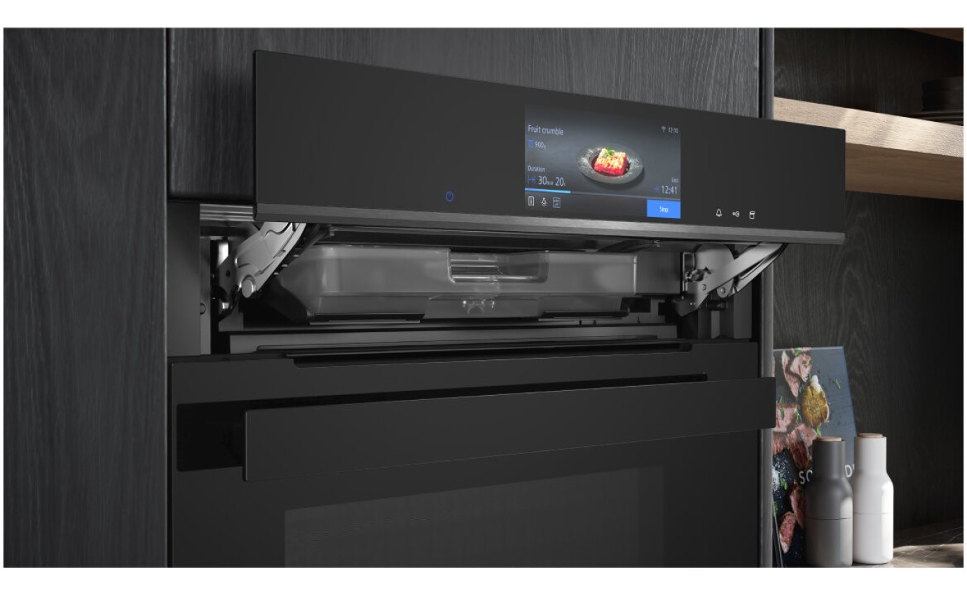 Siemens iQ700 StudioLine Built-In 45cm Compact Oven with Full & PulseSteam CS958GCB1