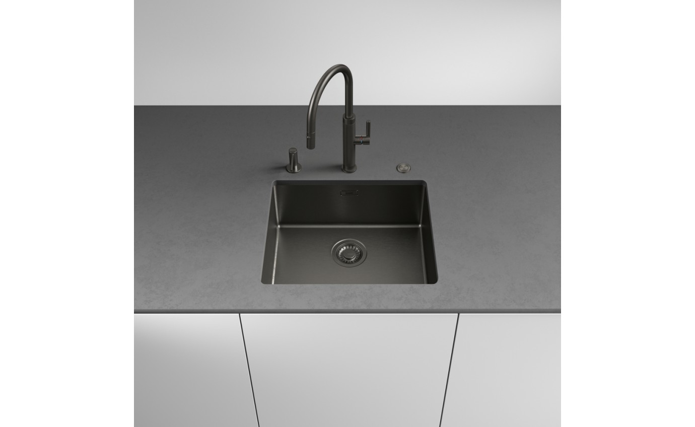 Franke Mythos Masterpiece Pull-Out Tap - Anthracite TA6701AN
