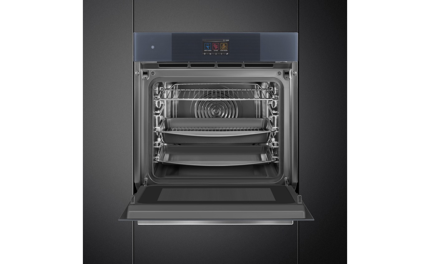 Smeg 60cm Linea Omnichef Oven (Neptune Grey) SO6104APG