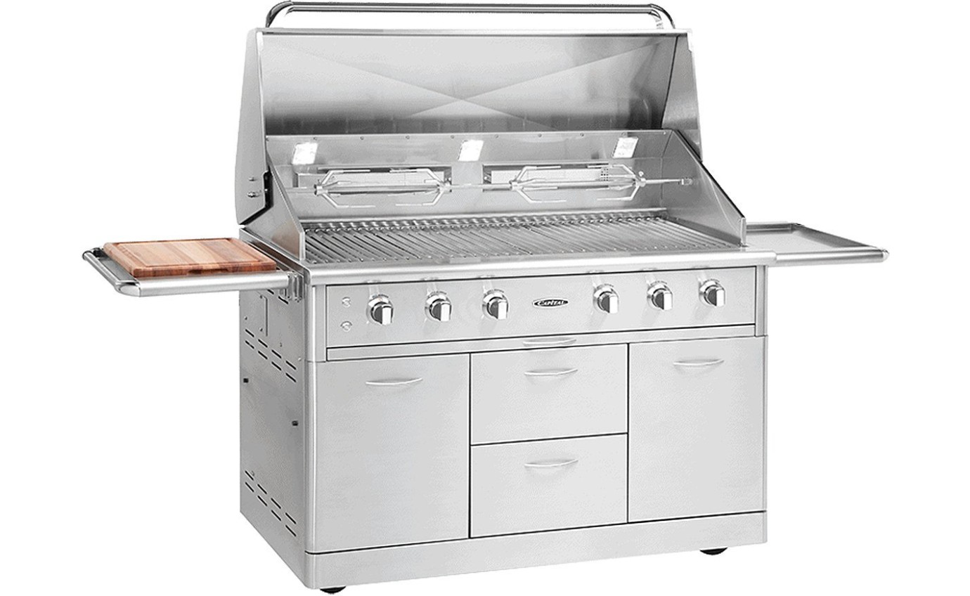 Capital 52 inch Cart Model Open Grill BBQ ACG52RFS1NL