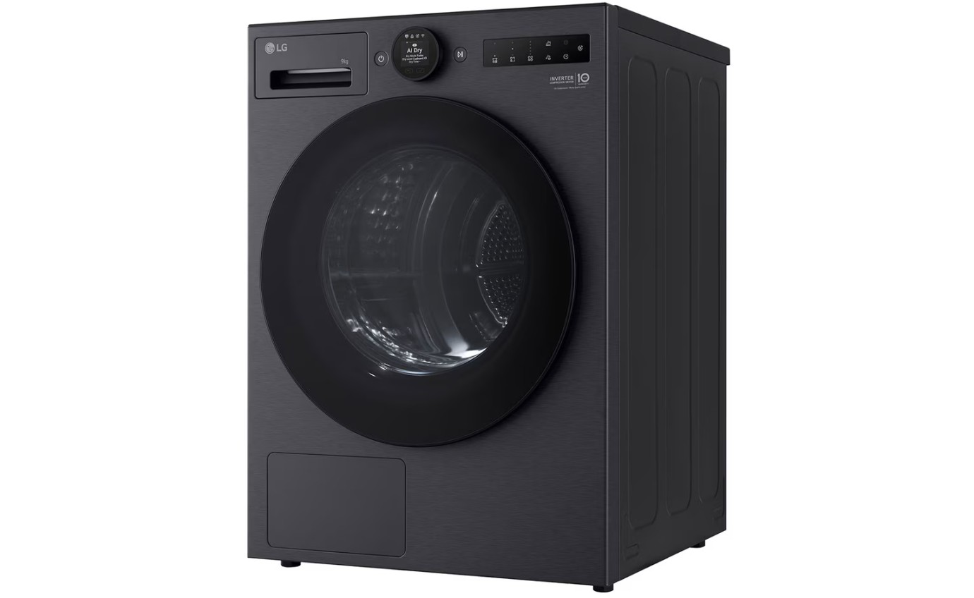 LG 9kg Series 9 Heat Pump Dryer DXH909MB