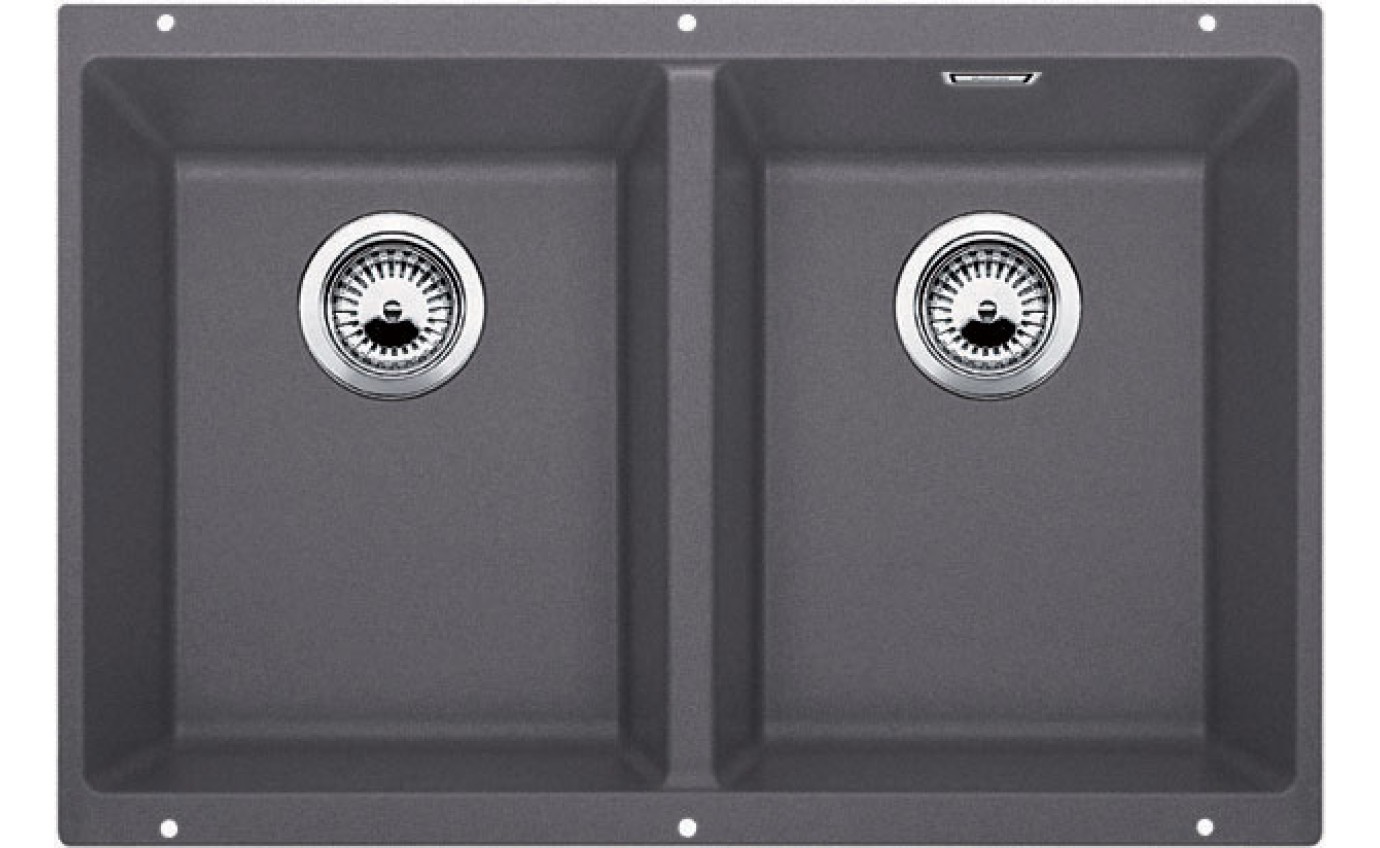 Blanco SILGRANIT PuraDur Double Bowl Sink SUB350350UGK5