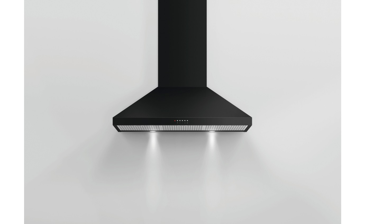 Fisher & Paykel 90cm Series 7 Pyramid Chimney Wall Rangehood HC90PCB1