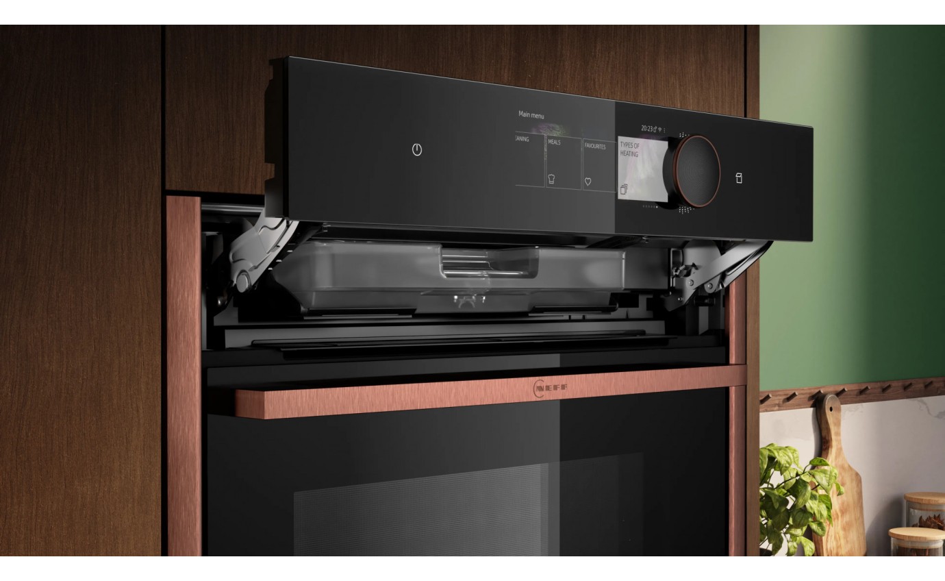 Neff 60cm N 90 Built-in Oven with Steam Function (Brushed Bronze) B69FY5CY0ABB