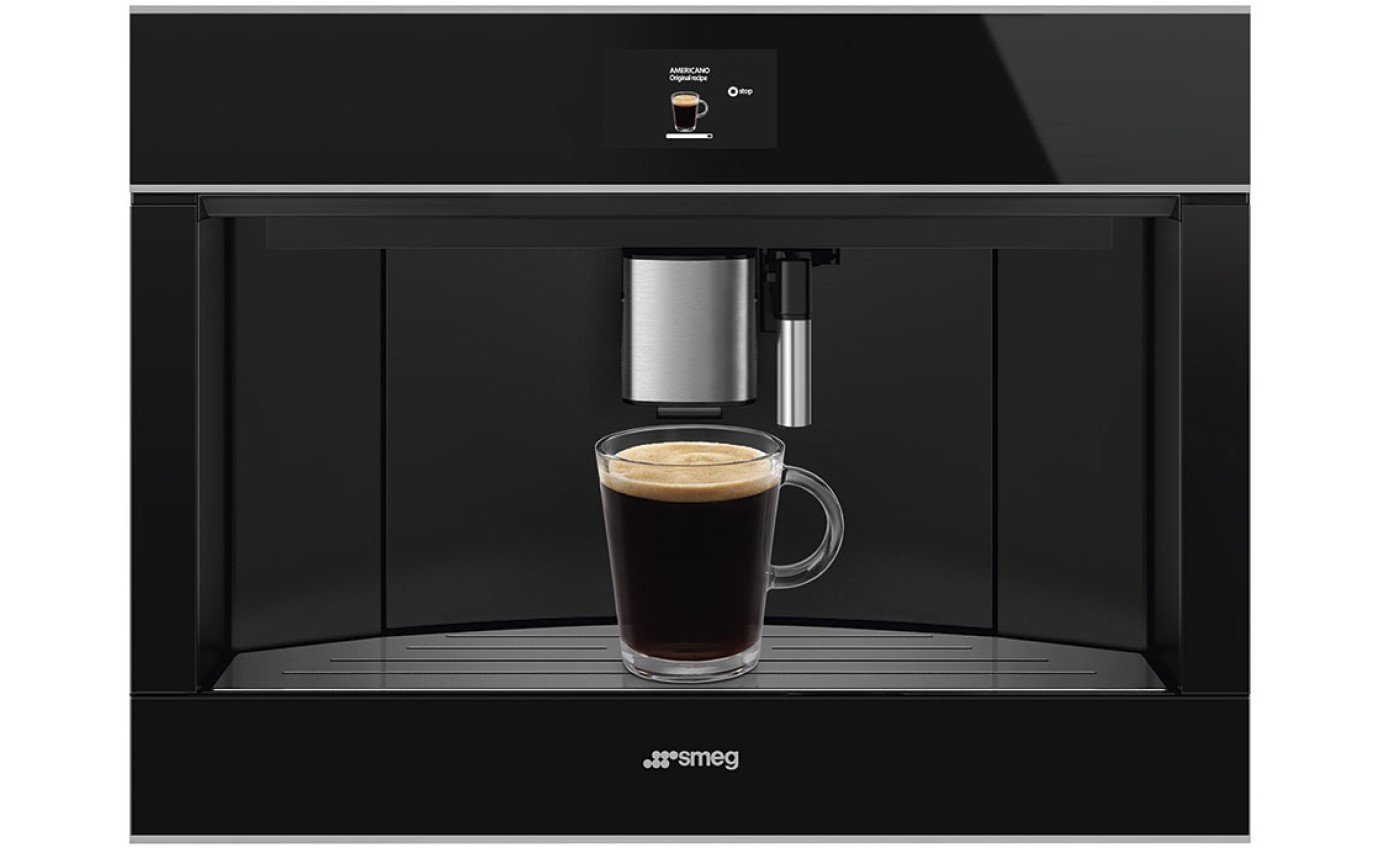 Smeg 45cm Dolce Stil Novo Built-in Coffee Machine CMS4604NX