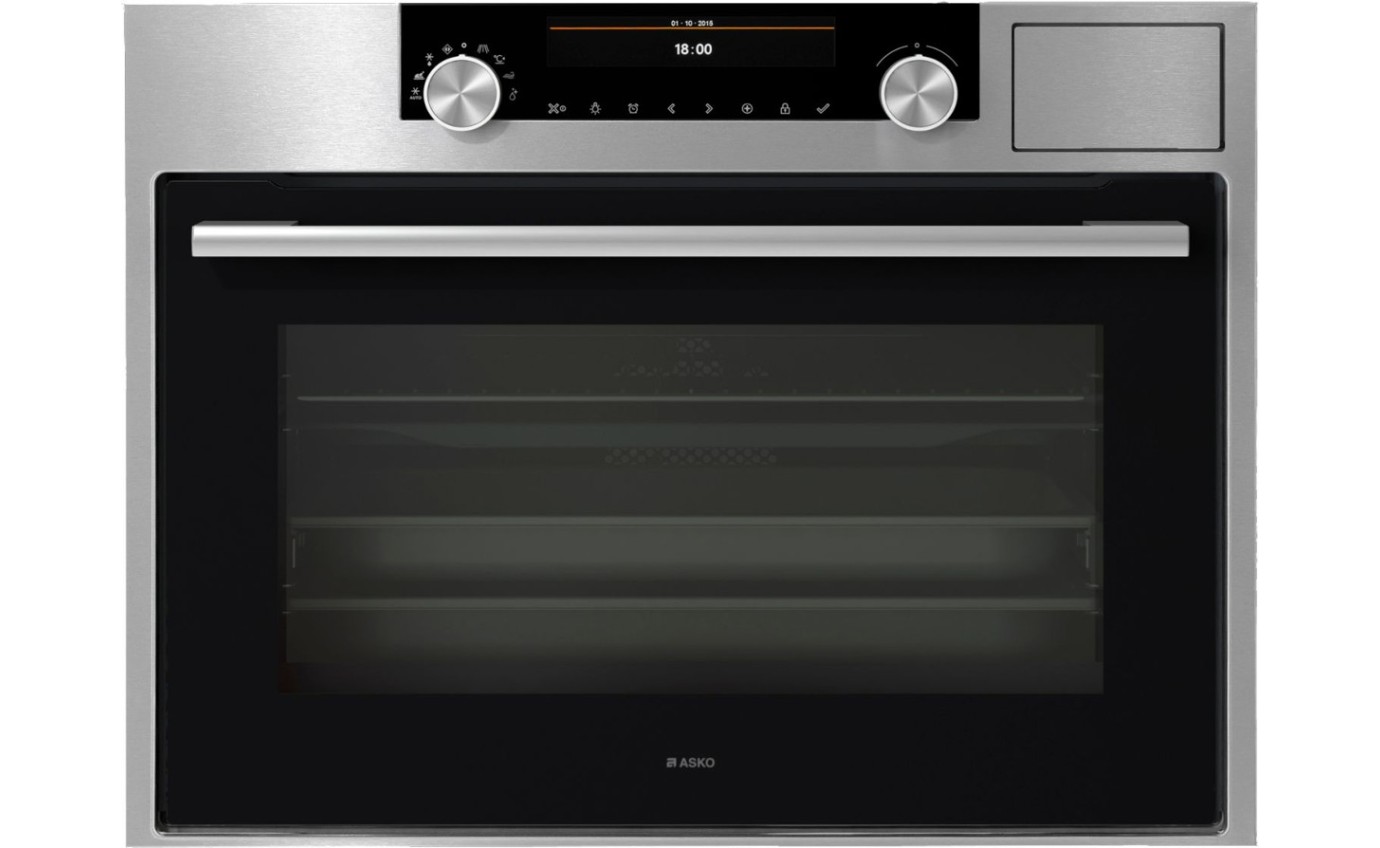 Asko 45cm Built-In Combi Steam Oven (Stainless Steel) OCS8487S