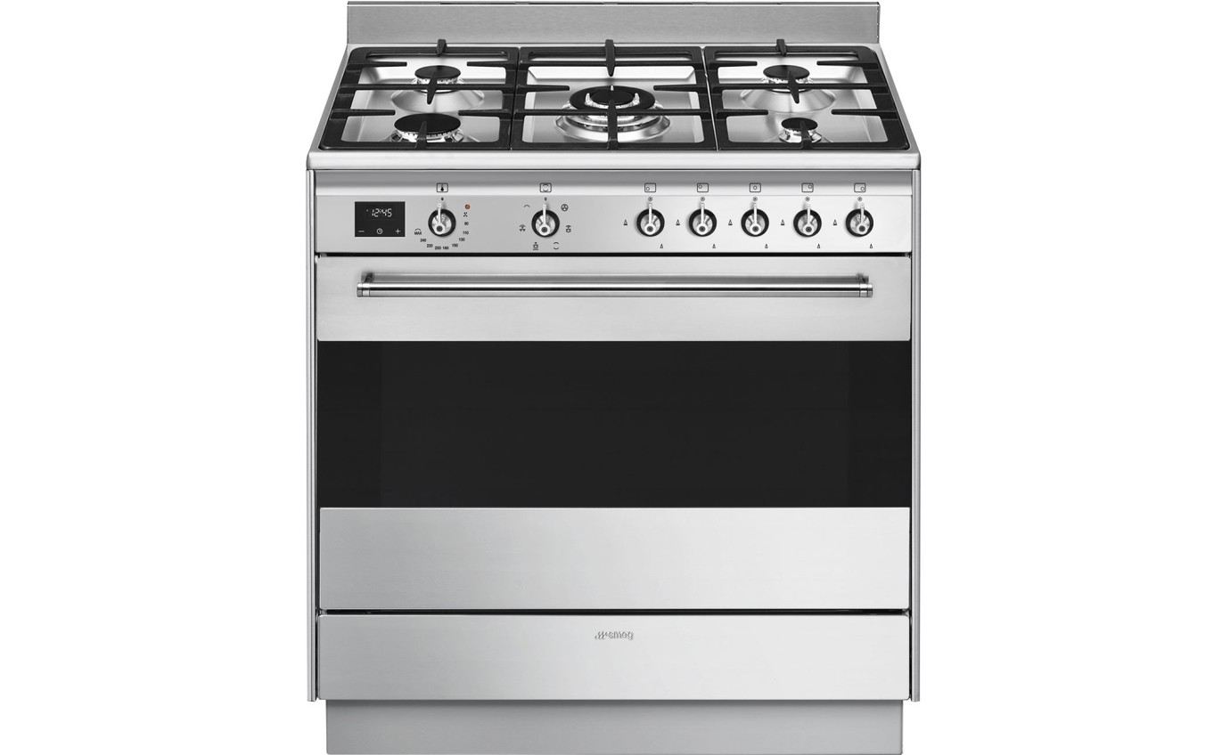 Smeg 90cm Gas Freestanding Cooker FS9606XS1