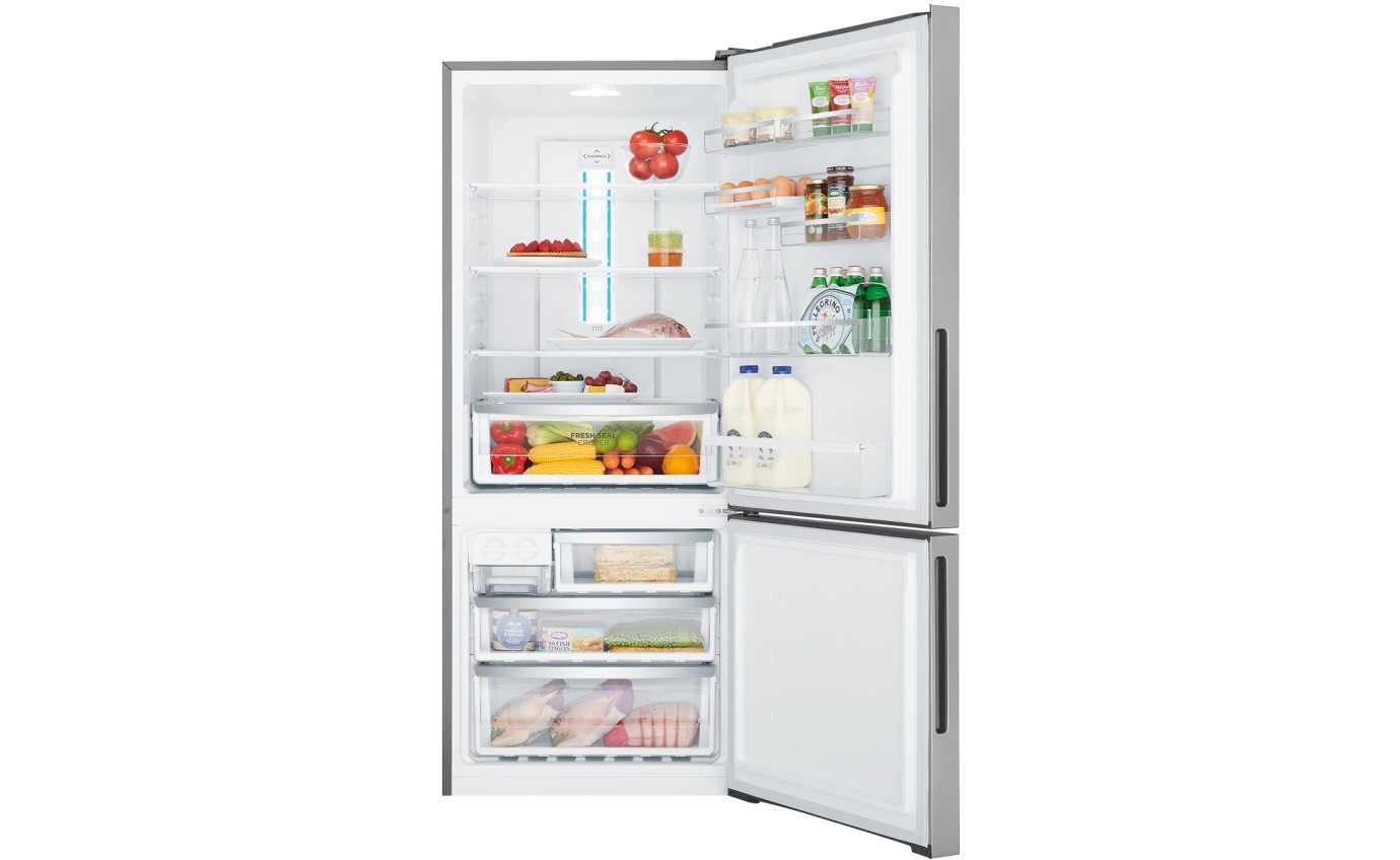 Westinghouse 425L Bottom Mount Fridge (Silver) WBE4302ACR
