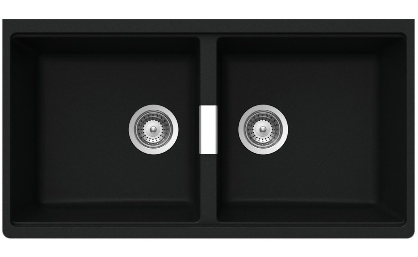 Abey Schock Double Bowl Undermount Magma N200UB
