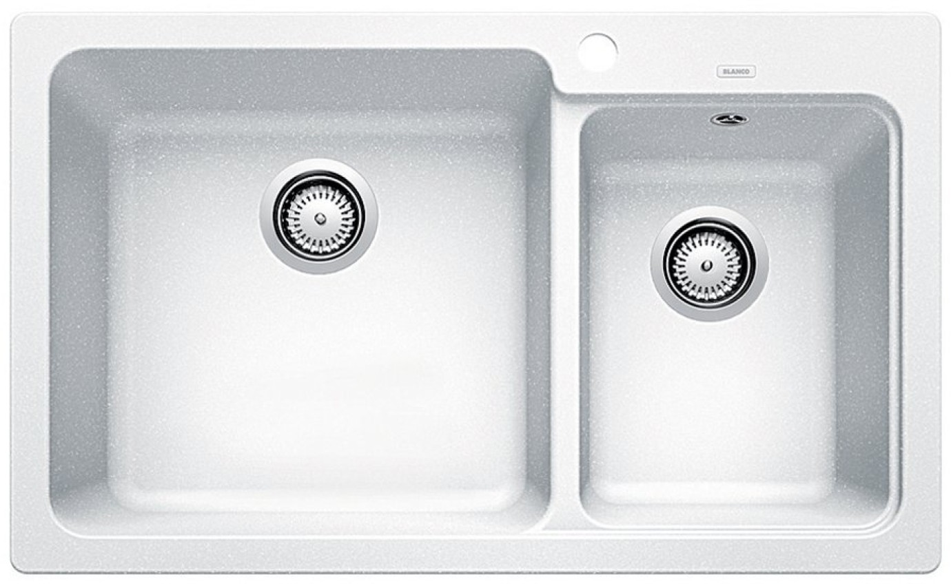 Blanco NAYA 8 1 1/2 Bowl Sink (White) NAYA8WK5