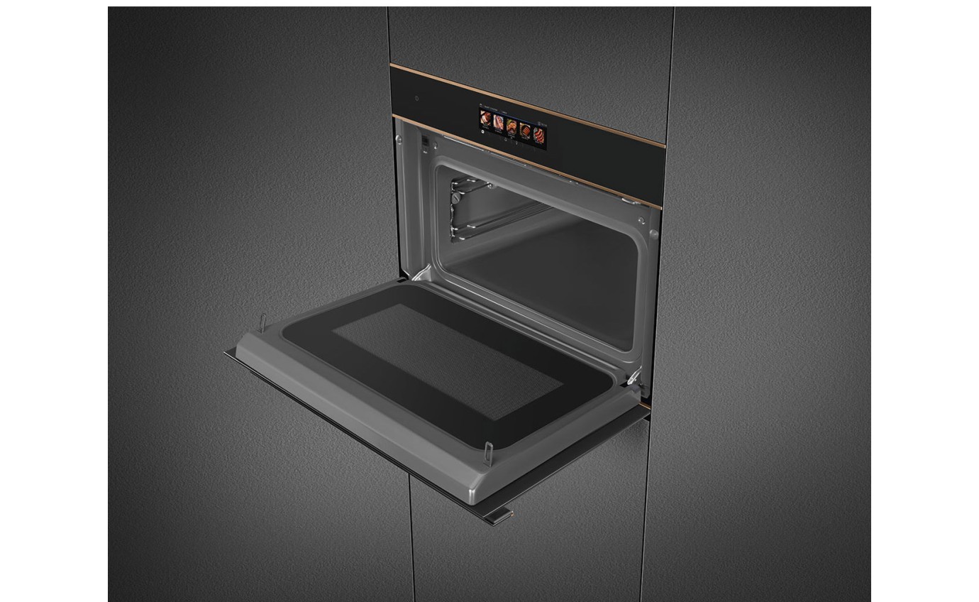 Smeg 45cm Dolce Stil Novo Combi Steam Oven SOA4606APNR
