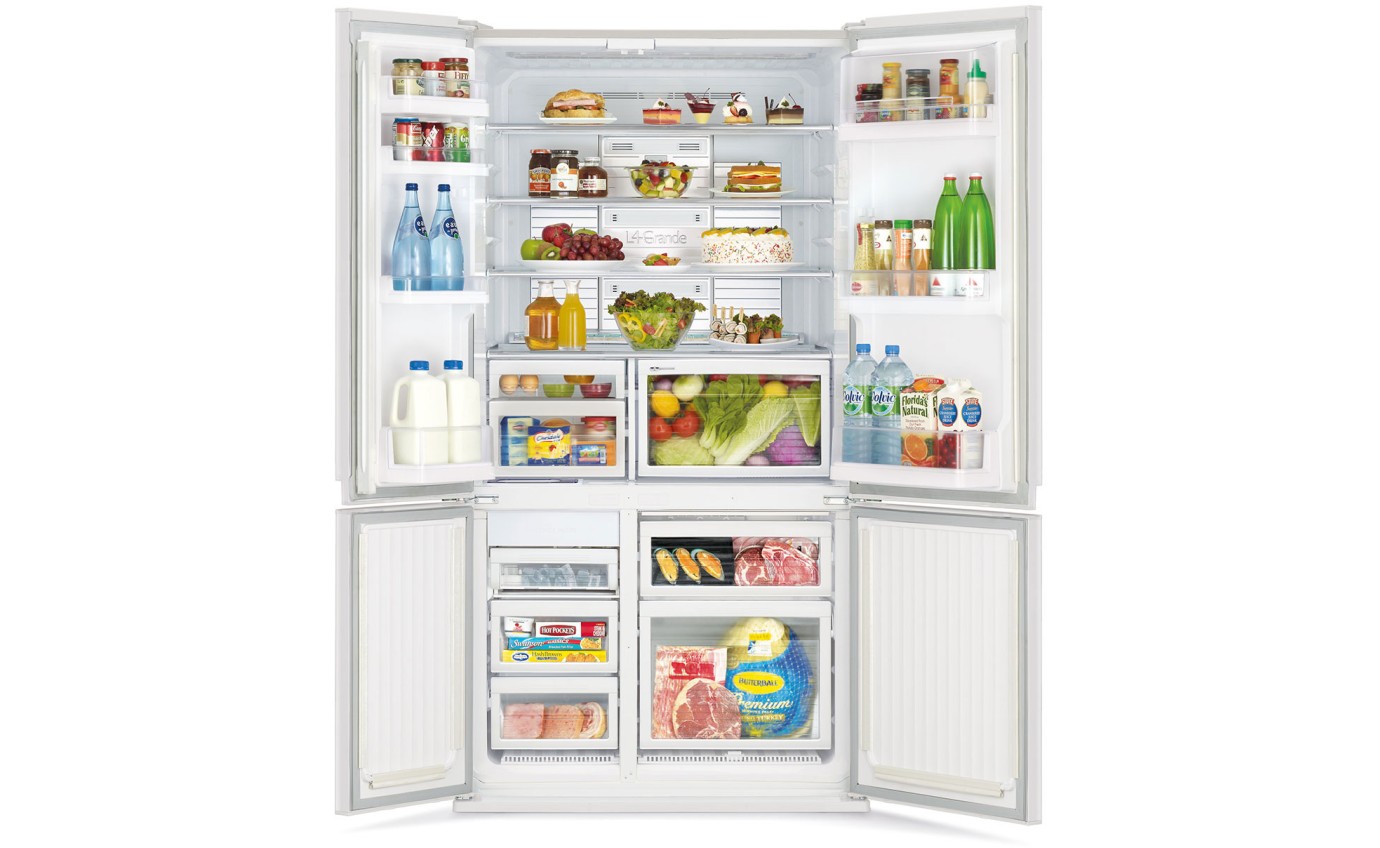 Mitsubishi 635L French Door Fridge (Glacier White) MRLA635ERGWHA