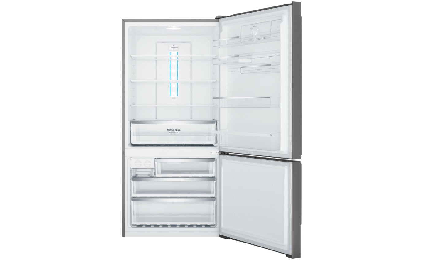 Westinghouse 496L Bottom Mount Fridge (Dark Stainless Steel) WBE5304BCR