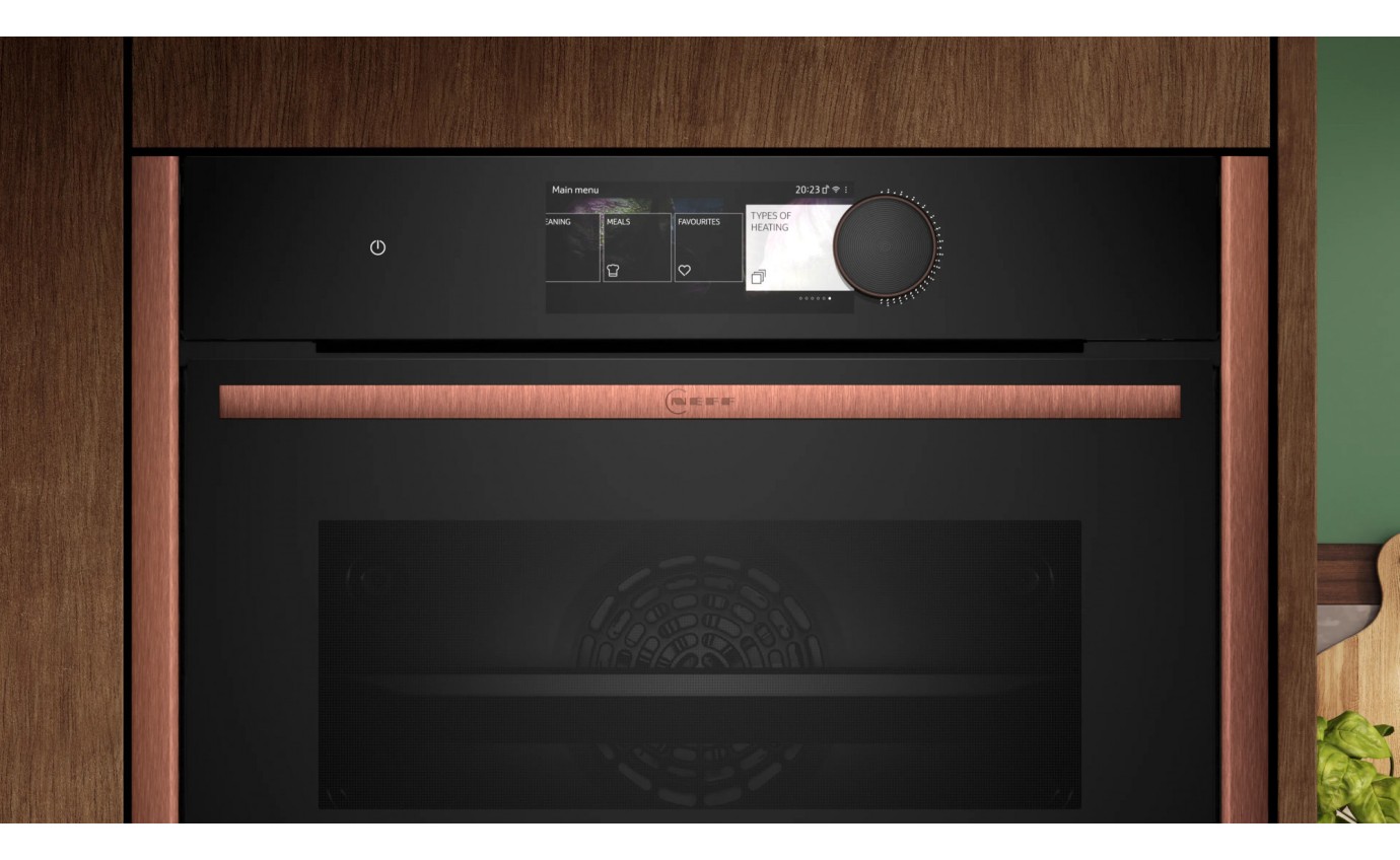 Neff 45cm N 90 Built-in Compact Oven with Steam Function (Brushed Bronze) C29FY5CY0BB