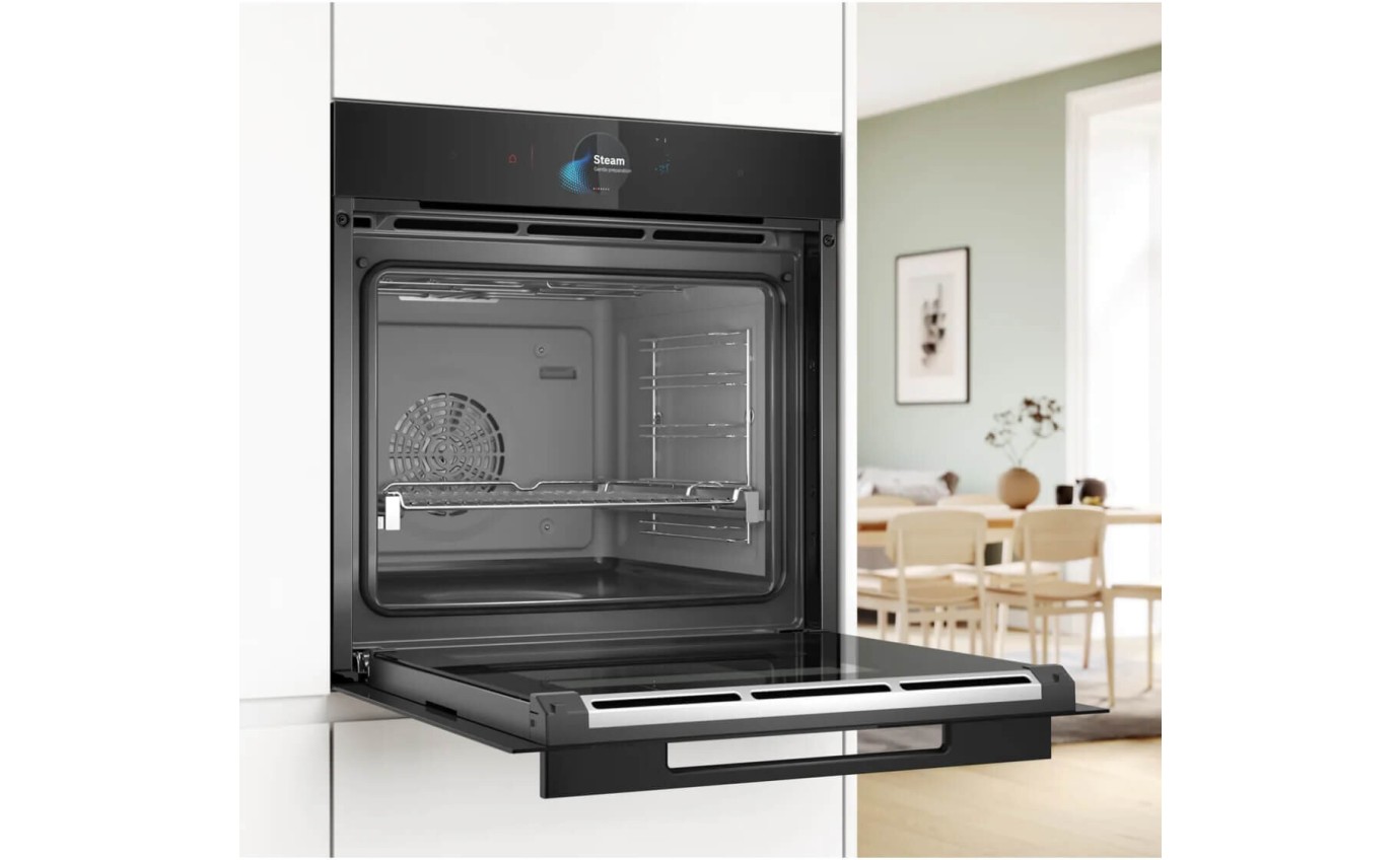 Bosch 60cm Built-In Oven With Steam (Series 8) HSG958DB1A