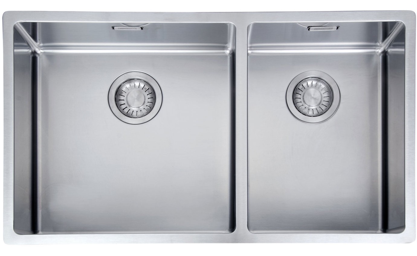 Franke Bolero 1 and 3/4 Bowl Sink BOX2204229SBR