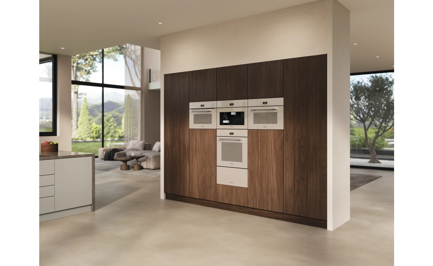 Miele 60cm Pyrolytic Built-in Oven Pearl Beige H7464BPPEBE