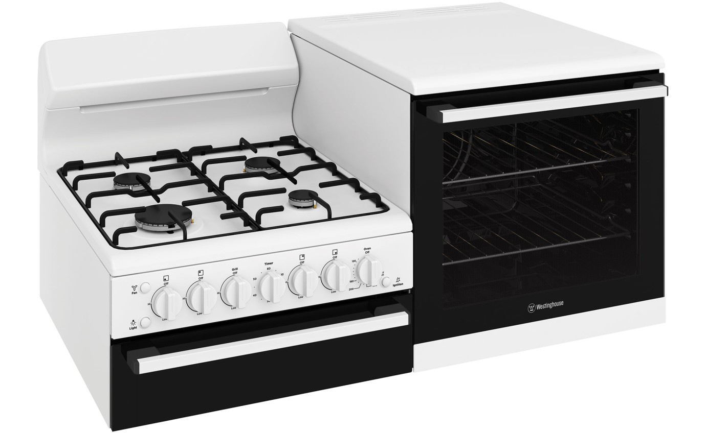 Westinghouse Gas Elevated Freestanding Cooker WDG112WCNGR