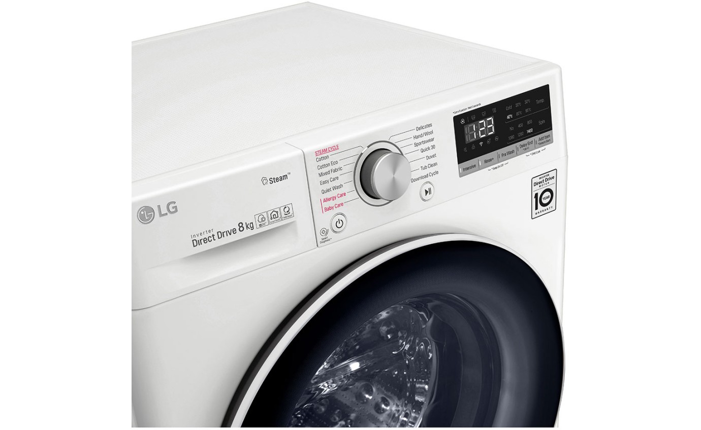 LG 8kg Front Load Washing Machine WV51408W