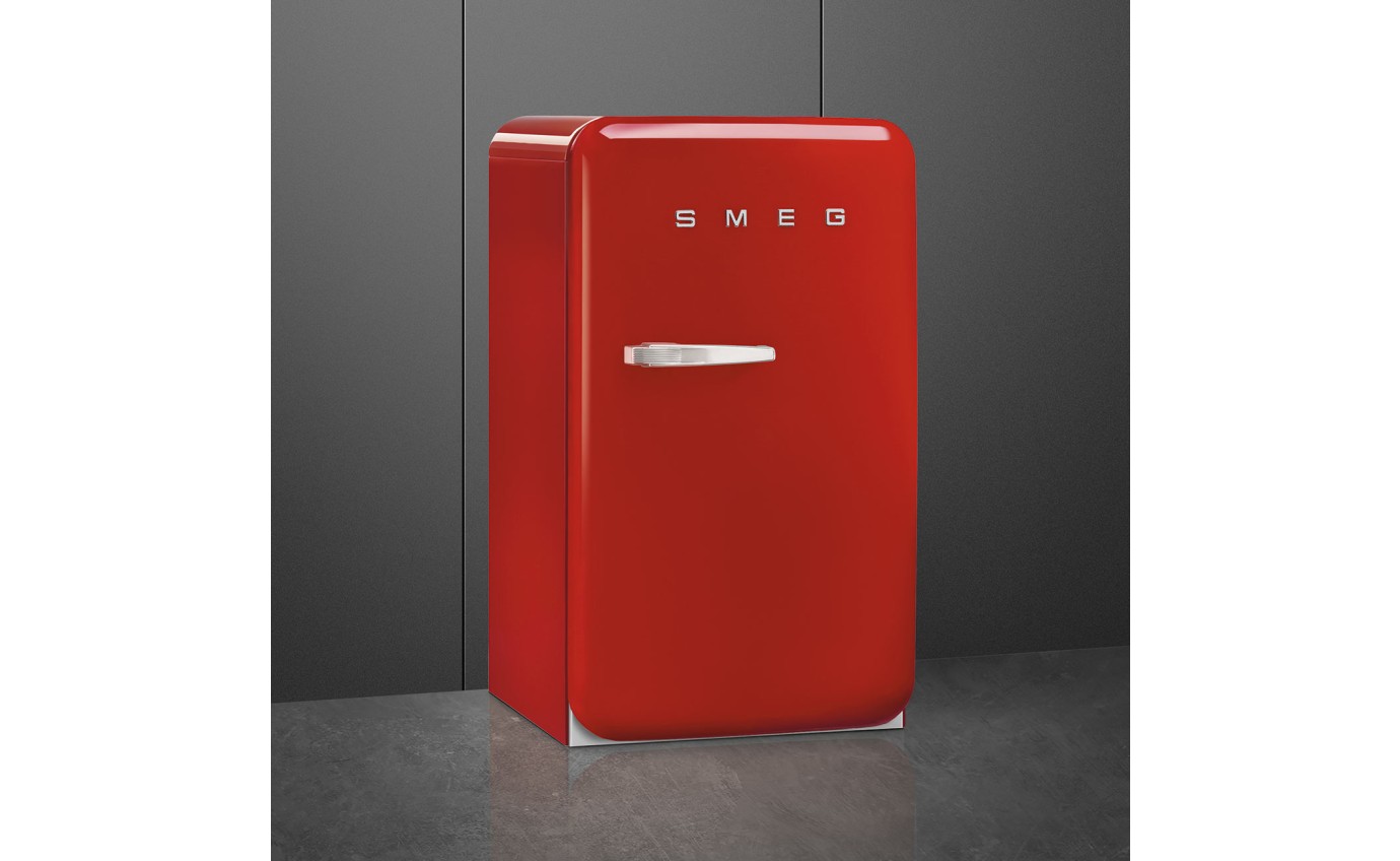 Smeg 135L 50s Style Retro Bar Fridge (Red) FAB10HRRD5AU