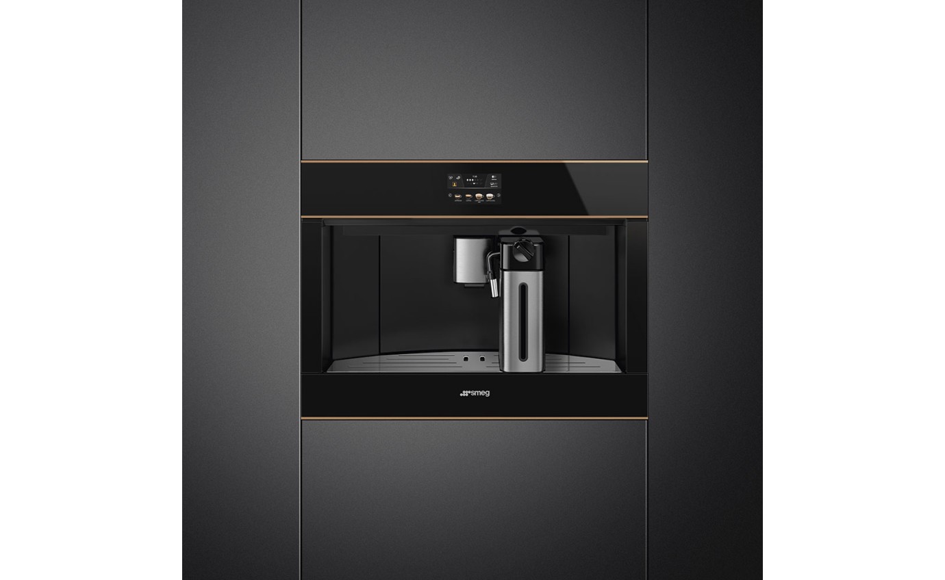 Smeg 45cm Dolce Stil Novo Built-in Coffee Machine CMS4604NR
