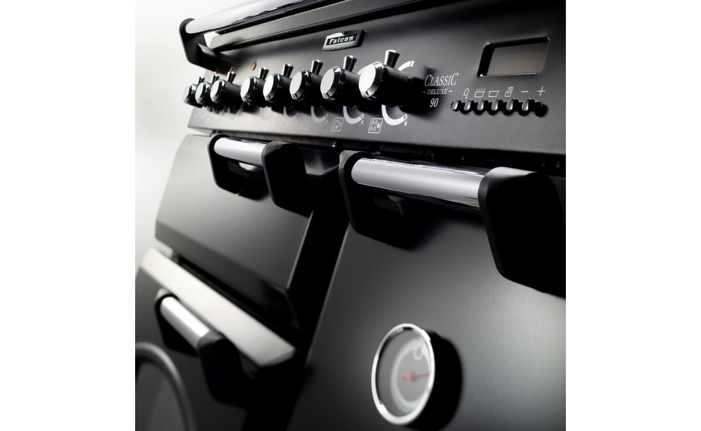 Falcon 90cm Dual Fuel Range Cooker CDL90DFRBBR
