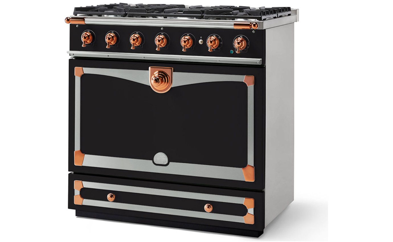 La Cornue 90cm Dual Fuel Range Cooker ALB90DFBLCN