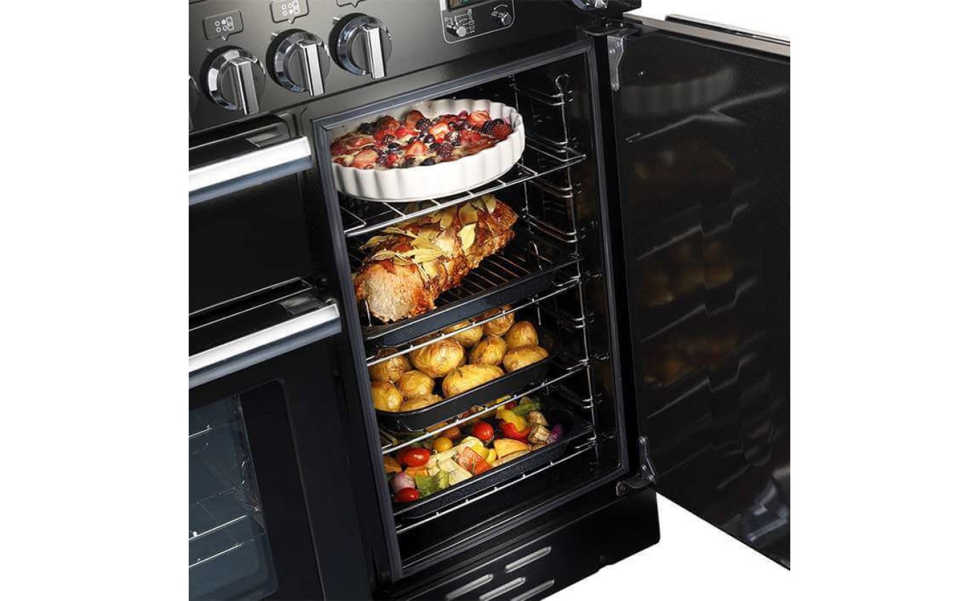 Falcon 90cm Dual Fuel Range Cooker CDL90DFRBBR