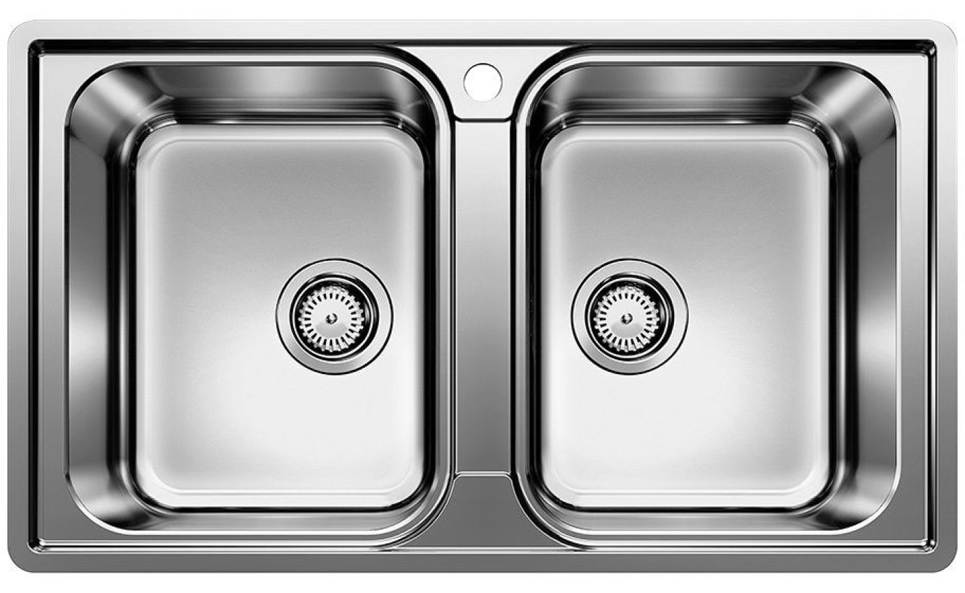 Blanco 80cm LEMIS 8-IF Double Bowl Inset / Flushmount LEMIS8IFK5