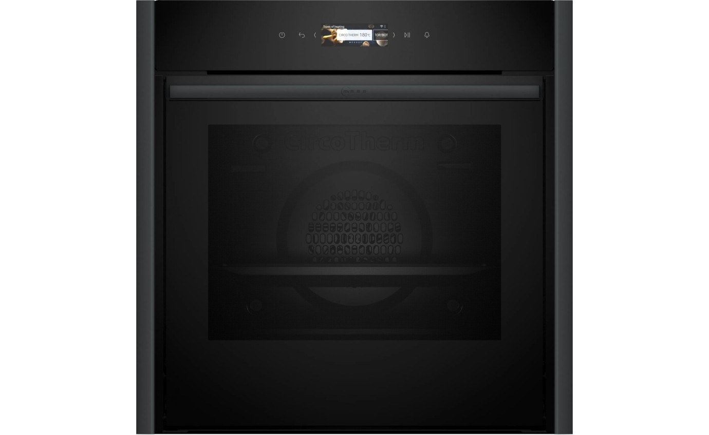 Neff 60cm N 70 Pyrolytic Slide & Hide Oven - Anthracite Grey B59CR72Y0AAG