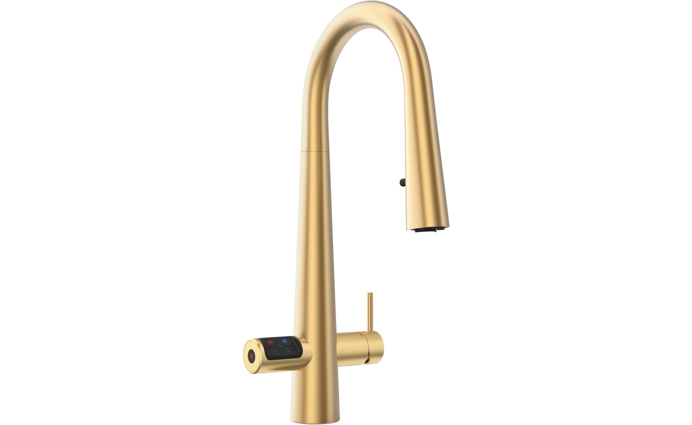 Zip HydroTap G5 BCHA Celsius Plus All-In-One Pull-Out - Brushed Gold ...