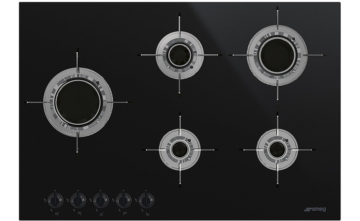 Smeg 75cm Dolce Stil Novo Blade Flame Gas Cooktop PVL675LCNAU