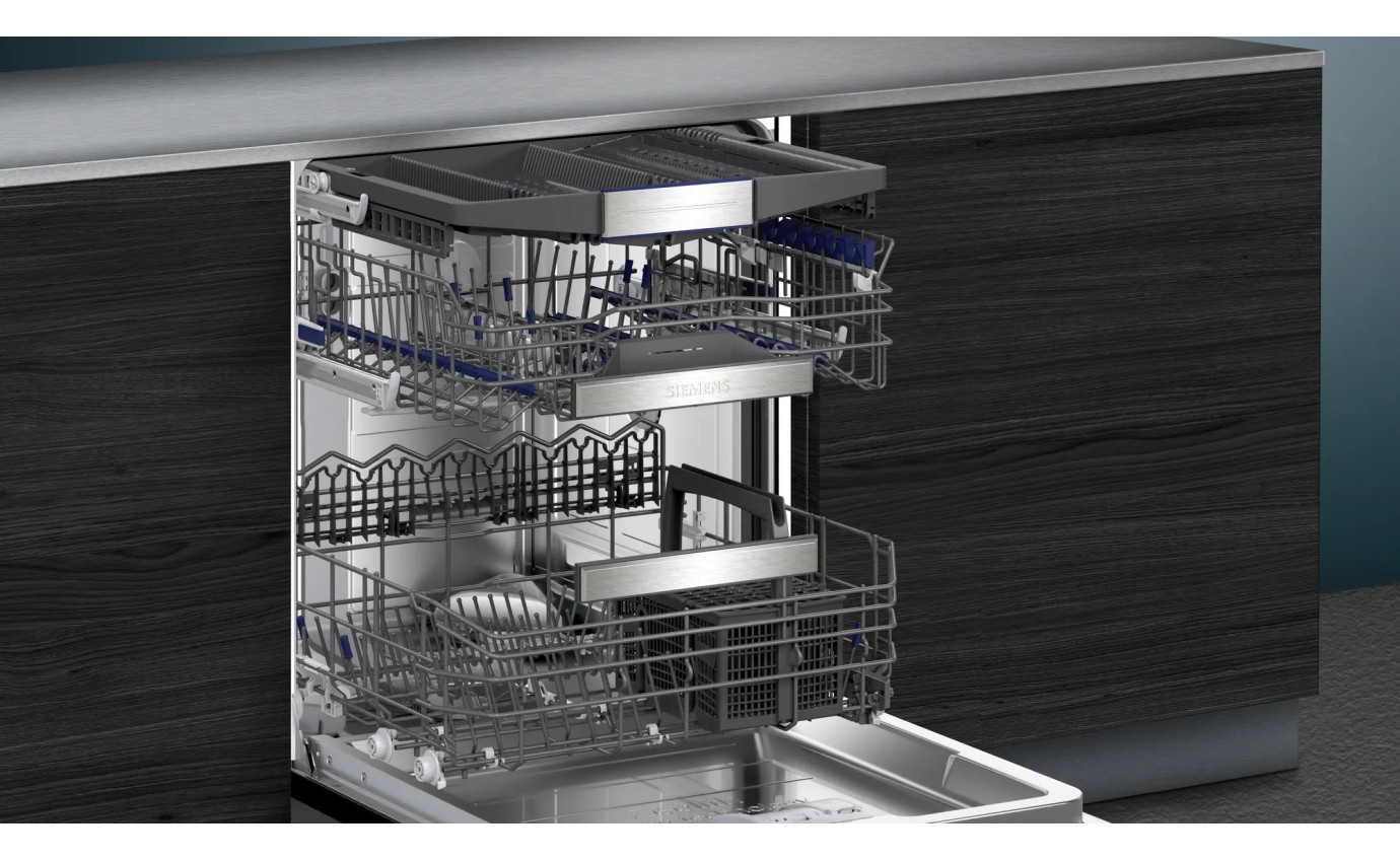 Siemens iQ700 Fully Integrated Dishwasher Tall Tub VarioHinge SX97ZX01CA Hart Co